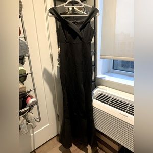 Forever21, floor length, off the shoulder gown, size S